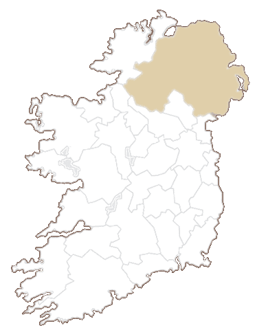 Ireland map